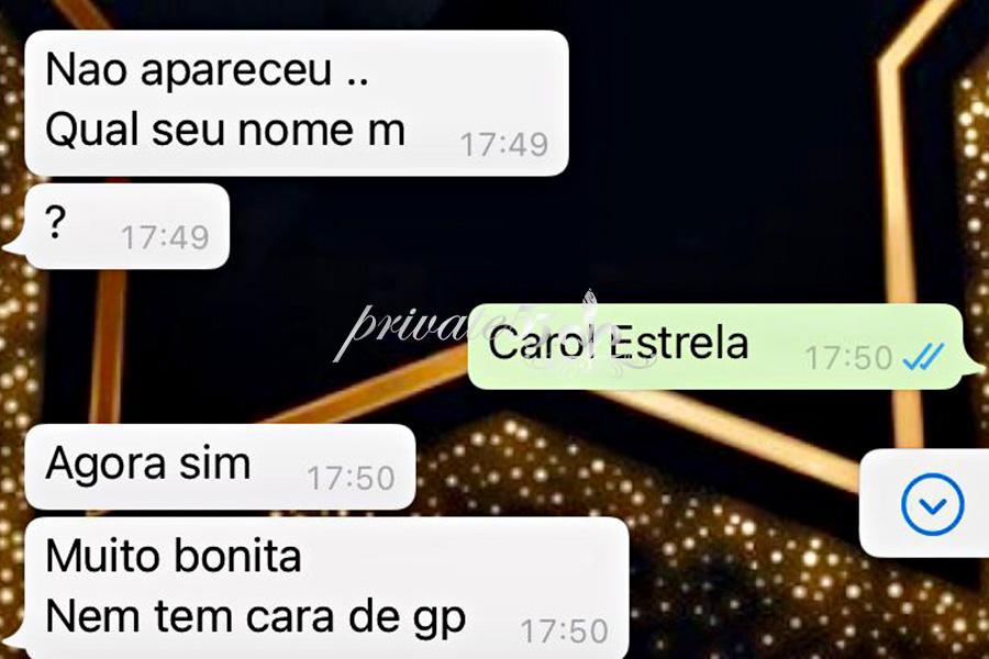 CAROL ESTRELA - Acompanhantes Brasília